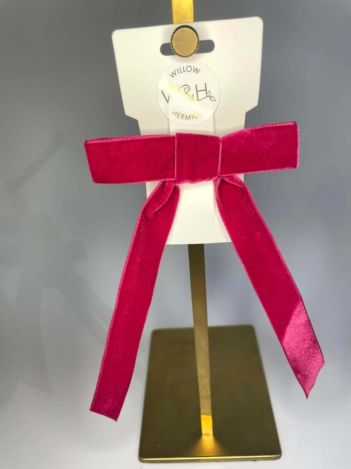 Jessica Velvet Hair Bow
